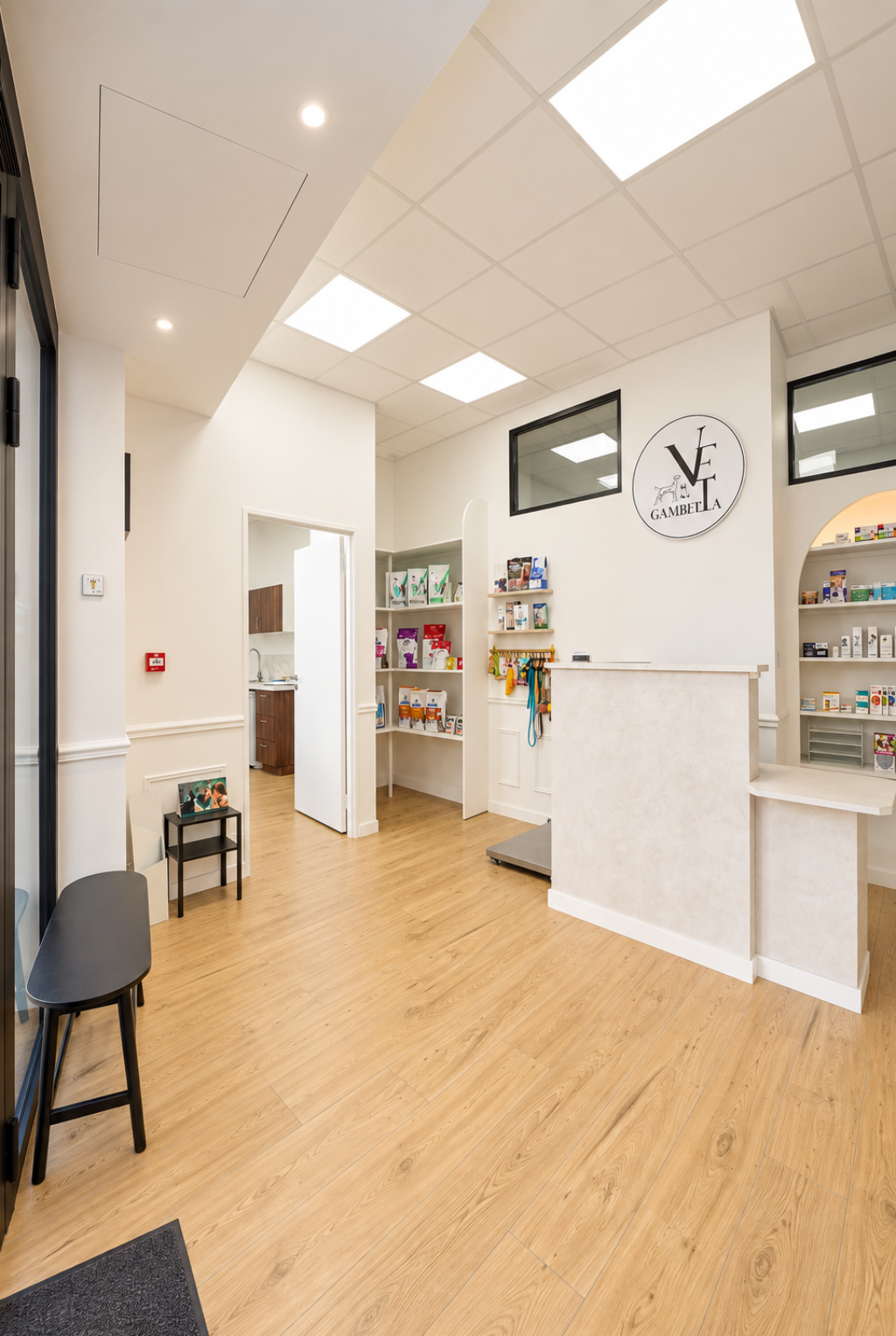 hall d'accueil vétérinaire Gambetta